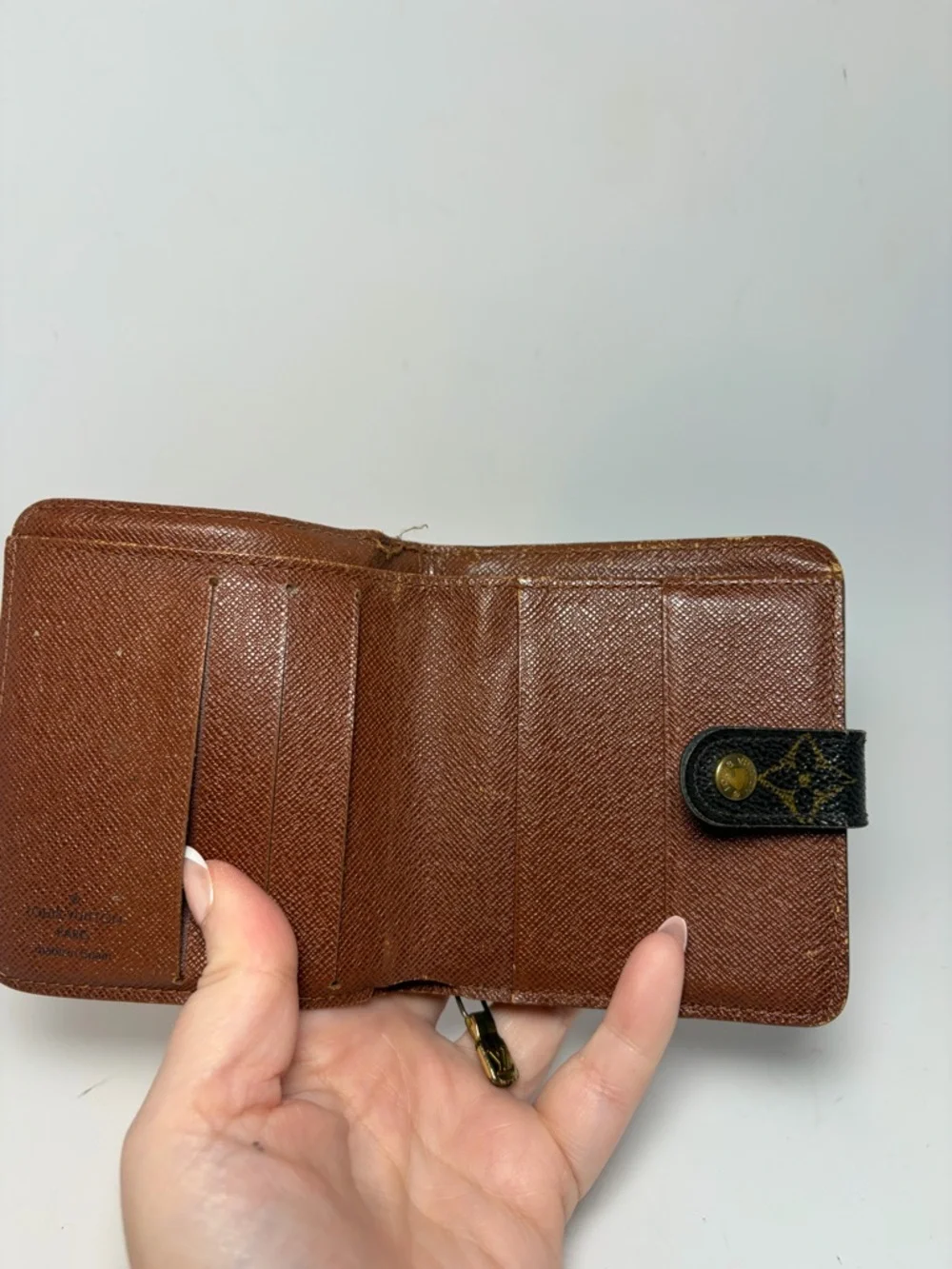 Louis Vuitton Zippy monogram compact wallet